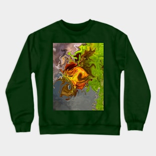 Marbling Art Crewneck Sweatshirt